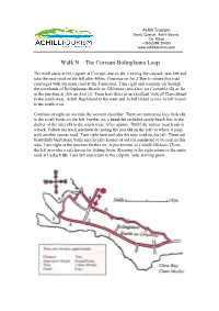 Walk N – the Corraun-Bolinglanna Loop