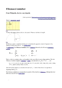 Fibonacci Number