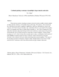 Coulomb Pairing Resonances in Multiple-Ring Aromatic Molecules