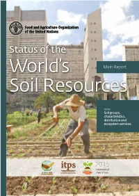 Annex: Soil Groups, Characteristics, Distribution and Ecosystem Services