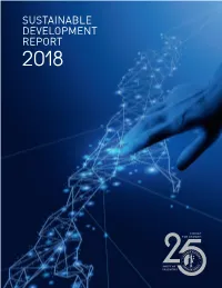 Sustainable Development Report 2018