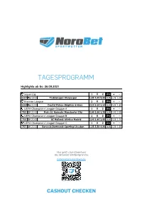 Tagesprogramm