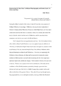 Caribbean Historiography and Dennis Scott's an Echo in the Bone