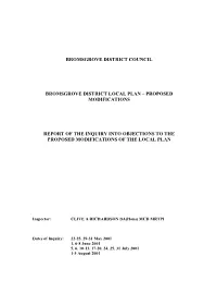 Inspector's Report