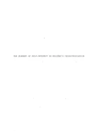 The Element of Self-Interest in Moliã¨Re's Characterisation