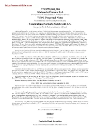 Construtora Norberto Odebrecht SA
