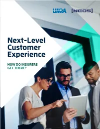 Next-Level Customer Experience