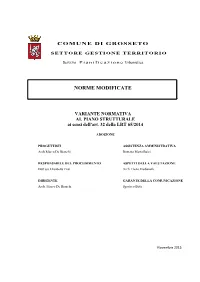 Norme Modificate