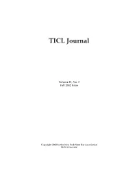 TICL Journal