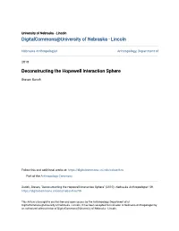 Deconstructing the Hopewell Interaction Sphere