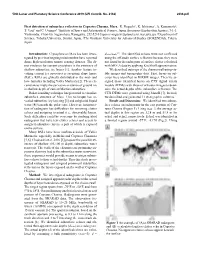 First Detection of Subsurface Reflectors in Coprates Chasma, Mars. R. Noguchi1, K. Ishiyama1, A. Kumamoto2, T. Usui1 and C. Uemu