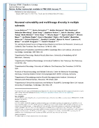 Neuronal Vulnerability and Multilineage Diversity in Multiple Sclerosis