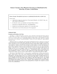 Science Concept 3: Key Planetary Processes Are Manifested in the Diversity of Lunar Crustal Rocks
