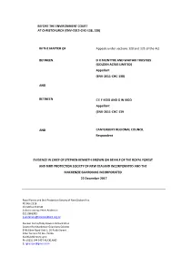 Stephen Brown Kidd Mcintyre Evidence