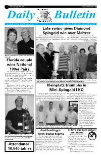 10 Volume 82, Number 10 Daily Bulletin