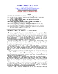 Classifiche 2006