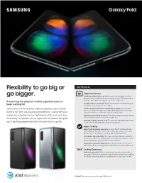 Flexibility to Go Big Or Go Bigger