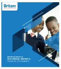 2019 Annual Report & Financial Statements