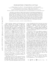 Arxiv:1605.03945V2 [Physics.Optics] 18 Jan 2017 Maximum Absorption Cross Section Cabs (At Resonance) Ground Are Given in a Supplemental Material (SM)