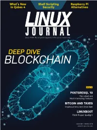 LINUX JOURNAL | Issue 284 | March 2018