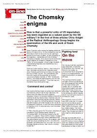 The Chomsky Enigma