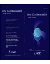 2014 Volume 10, No. 1