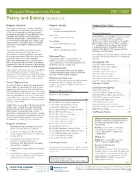 Pastry and Baking CERTIFICATE