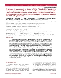 Protocol, L-Asparaginase, Cisplatin, Dexamethasone