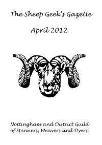2012 Spring Newsletter