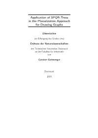 Application of SPQR-Trees in the Planarization Approach for Drawing Graphs