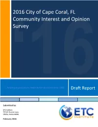 Community Interest and Opinion Survey