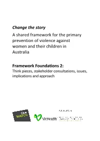 Frameworks Foundation 2