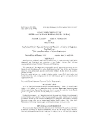 Annotated Checklist of Reptilian Fauna of Basrah, South of Iraq