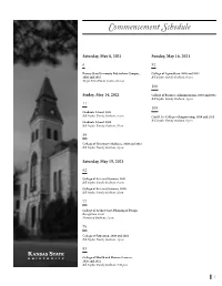 Spring 2021 Commencement Program (Pdf)