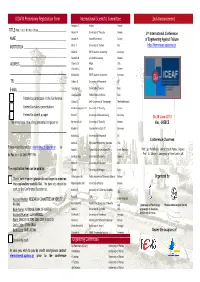 2Nd Announcement ICEAFIII Preliminary Registration Form