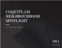 Coquitlam Neighbourhood Spotlight