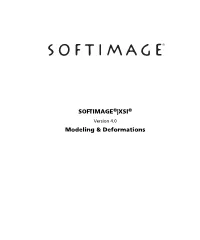 SOFTIMAGE|XSI Application Uses Jscript and Visual Basic Scripting Edition from Microsoft Corporation