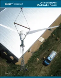 2015 Distributed Wind Market Report