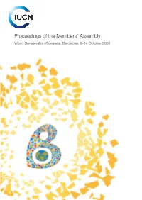 Proceedings of the Members' Assembly
