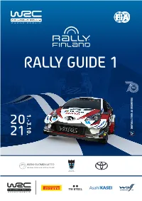 Rally Guide 1 - Contents