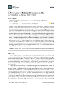 A New Composite Fractal Function and Its Application in Image Encryption
