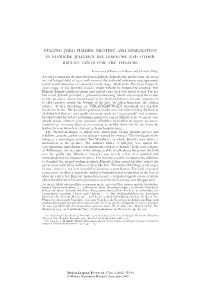 Staging Jo¨Rg Haider: Protest and Resignation in Elfriede Jelinek's Das