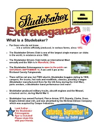 What Is a Studebaker?