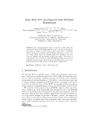 Easy Web API Development with SPARQL Transformer
