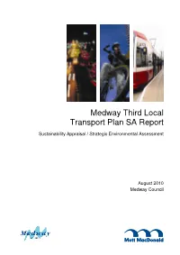 Medway Third Local Transport Plan SA Report