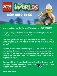 New User Guide