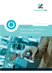 Roadmap Short Range Wireless Communication