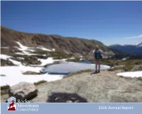 2016 Conservancy Annual Report