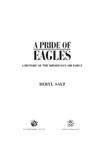 A Pride of Eagles Text.Indd