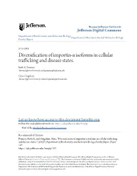 Diversification of Importin-Α Isoforms in Cellular Trafficking and Disease States